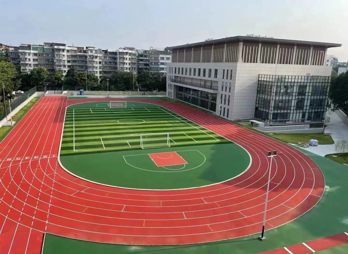 珠海市硅PU材料塑胶篮球场 - 一站式服务